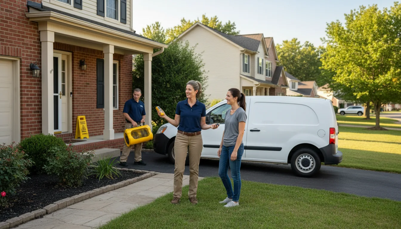 Water restoration image for Water Damage & Restoration Services in Martin, ND